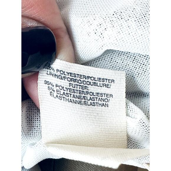 Rachel Roy Indigo Ivory Dark Sequins Stripe 3/4 Sleeve Dress Women's Size 6 NWT - Picture 6 of 6